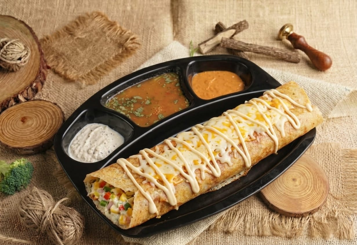 Cheese Mayonnaise Dosa